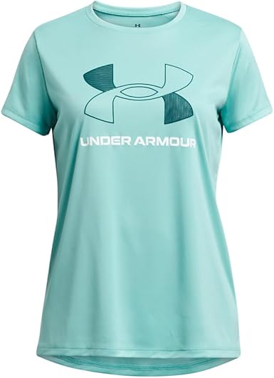 Under Armour Girls' Tech Big Logo Short Sleeve T Shirt