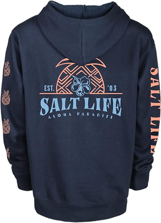 Salt Life Girls' Pineapple Retreat Youth Hoodie