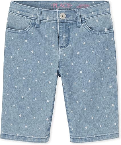 The Children's Place Girls Twill Skimmer Shorts