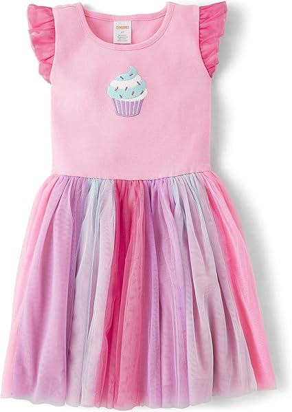 Gymboree Girls' and Toddler Short Sleeve Tutu Dress