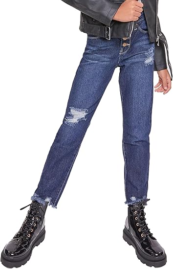 YMI Girls Dream Straight Leg Jeans