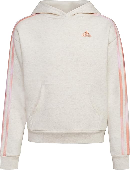 adidas Girls' Gradient Fleece Pullover Hoodie