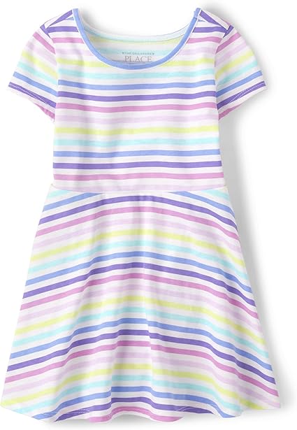 The Children's Place Girls' and Toddler Short Sleeve Everyday Dresses