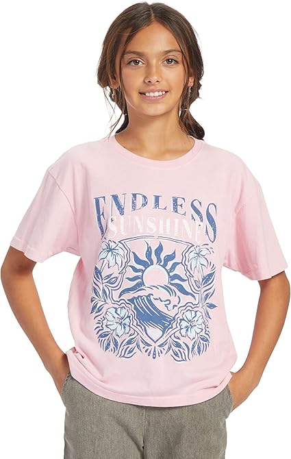 Roxy Girls' Oversized Boyfriend T-Shirt