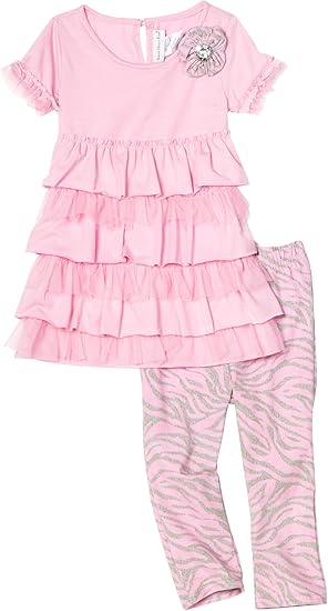 Little Girls' Ruffle Legging Set