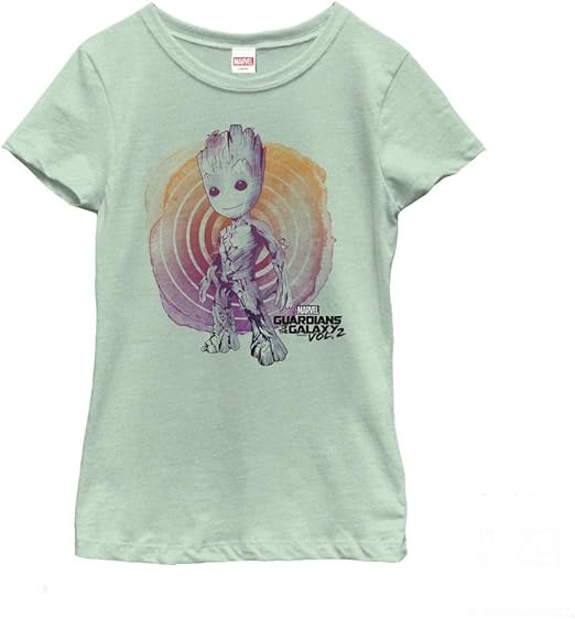 Marvel Kids' Groot Watercolor T-Shirt