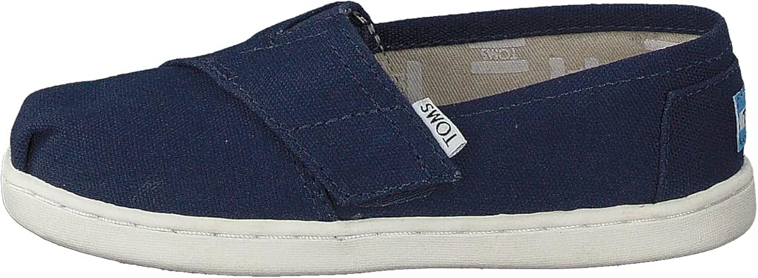 TOMS Alpargata Sneaker, Navy, 11 US Unisex Little Kid