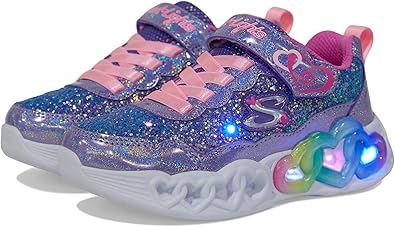 Skechers girls Infinite Heart Lights Fresh