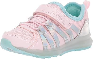 Carter's girls Drexel-g Lighted Sneaker, Pink, 10 Toddler US