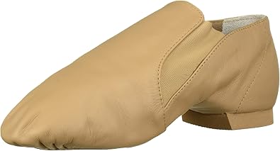 Bloch Girls ELASTA Bootie Dance Shoe, Tan, 11.5 Little Kid