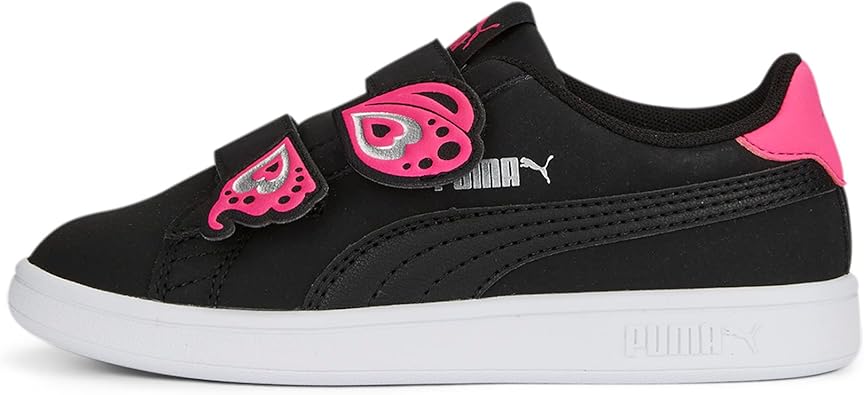 PUMA Unisex-Child Smash Hook and Loop Sneaker