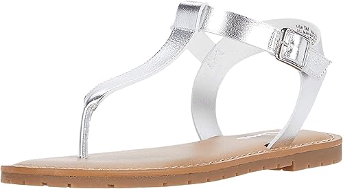 NINA Girl's Hook and Loop Closure Sandal