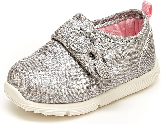 Carter's girls Es22c07b Sneaker, Grey, 5 Toddler US