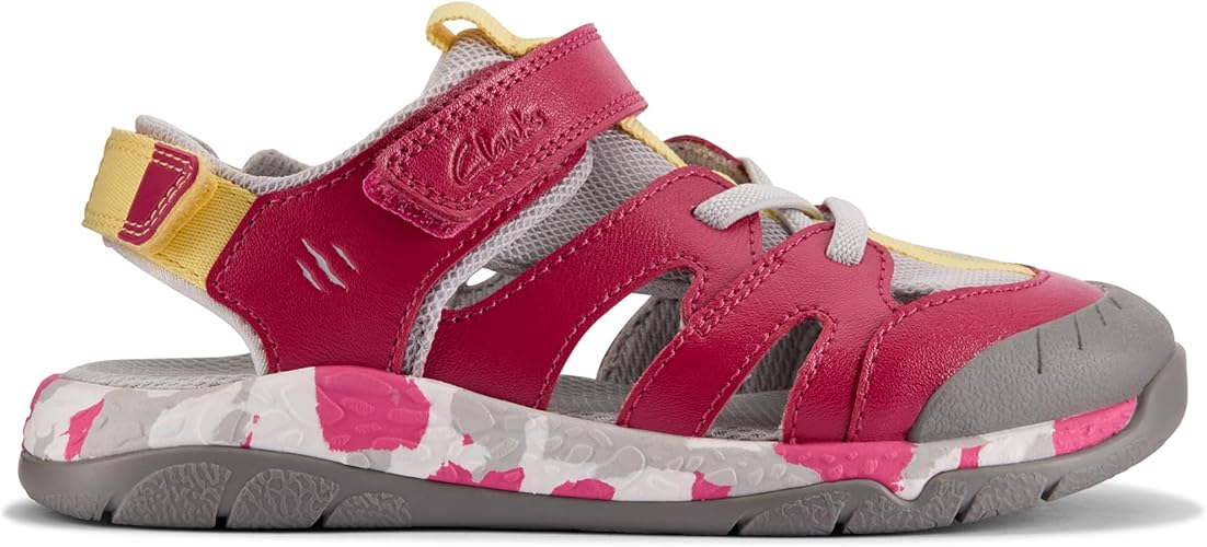 Clarks Girl's Steggy Roar Fisherman Sandal