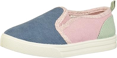 OshKosh BGosh Girls Sneaker, Navy/Multi, 5 Toddler