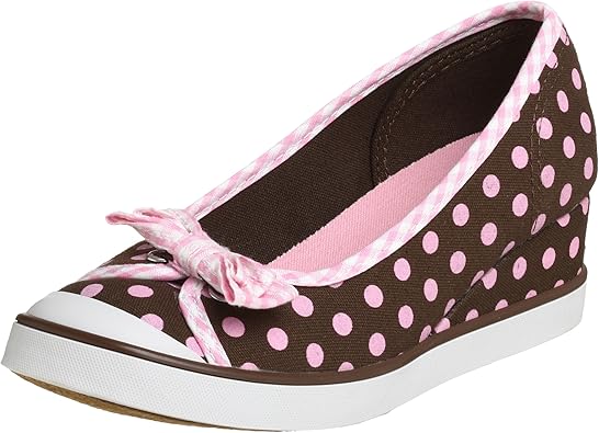 UNIONBAY Little Kid/Big Kid Phoebe-d-g Dot Wedge