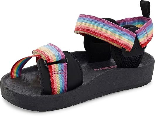 carter's Girls Benin Sandal, Multi, 10 Toddler