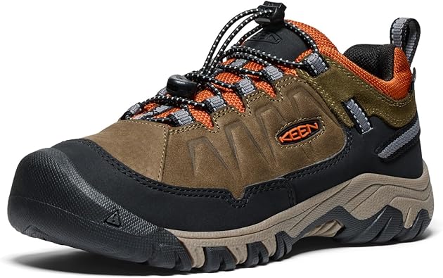 KEEN Kids' Targhee 4 Low Height Durable Comfortable Waterproof Hiking Shoes