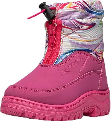 Arctix Kids Tracer Winter Boot, Fuchsia, 3 Little Kid