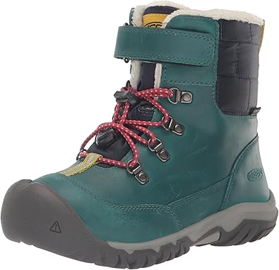 KEEN unisex-child Kanibou Mid Height Waterproof Insulated Snow Boots