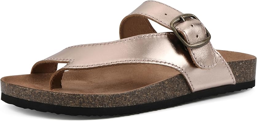 WHITE MOUNTAIN Carly Signature Comfort-Molded Footbed Sandal