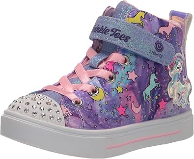 Skechers Unisex-Child Toes Twinkle Sparks-Unicorn Dayd Sneaker