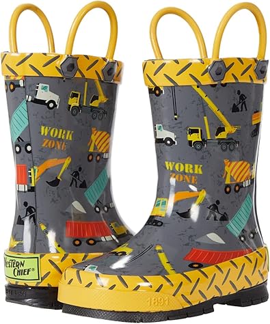 Western Chief Boy's Work Zone Tread Loop Boot (Toddler/Little Kid/Big Kid)