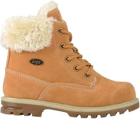 Lugz Kids Boys Gradeschool Empire Hi Fur 6-Inch Casual Boots Ankle - Brown