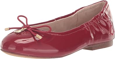 Sam Edelman Kids Felicia Kids Ballet Flat Red Mahogany 4 Big Kid