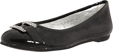 55 Wendy Ballet Flat (Toddler/Little Kid),Black Patent,36 EU (4-4.5 M US Little Kid)