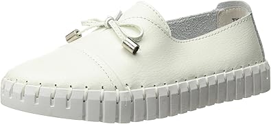 Bernie Mev Girls' TWK50 Loafer, White, 28-35 M M EU Big Kid (29 US)