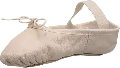 Bloch unisex-child Bloch Dance Girl's Dansoft Full Sole Leather Ballet Slipper/Shoe