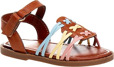 Girl's Multicolor Strappy Casual Sandals