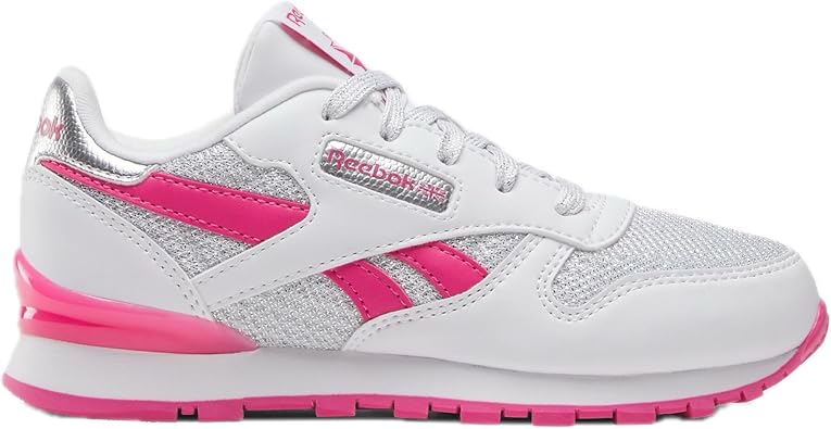 Reebok Girl's Classic Leather Step N' Flash Sneaker