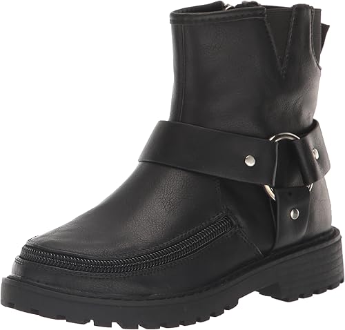 Steve Madden Girls Shoes Adaptive Molly Motorcycle Boot