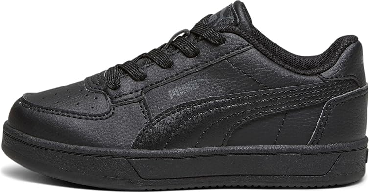 PUMA Caven Sneaker, Black-Cool Dark Gray, 12 US Unisex Little Kid