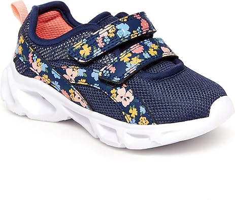 carter's Girls Benjamin Sneaker, Print, 7 Toddler