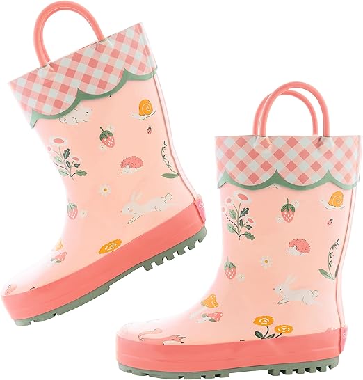 Stephen Joseph Girls All Over Print Rain Boots