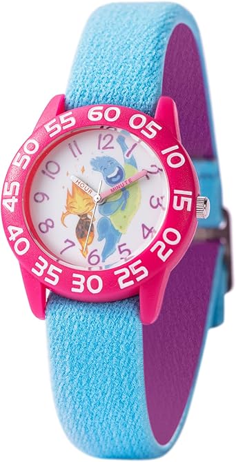 DISNEY Elemental Kids' Time Teacher Analog Quartz Watch