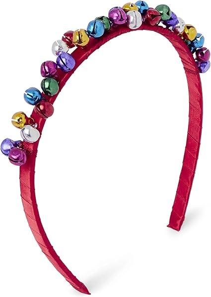 The Children's Place Girls' Christmas Hair Accessories, Headband, Clips and Bow