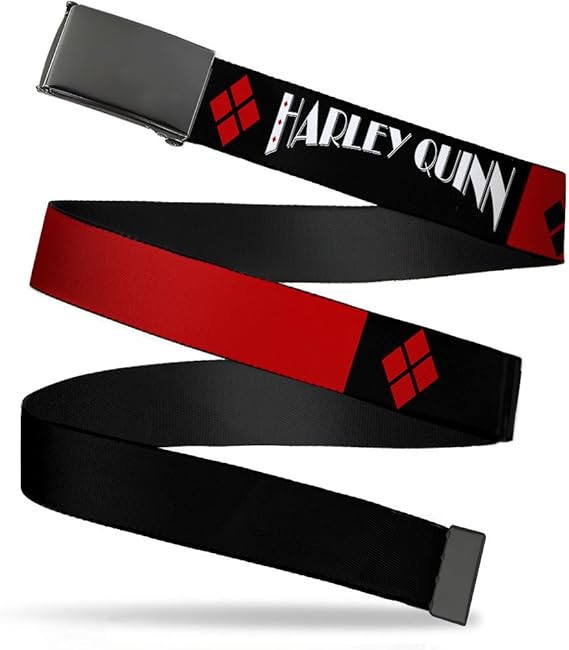 Buckle-Down Kids' Big Web Belt Harley Quinn 1.0