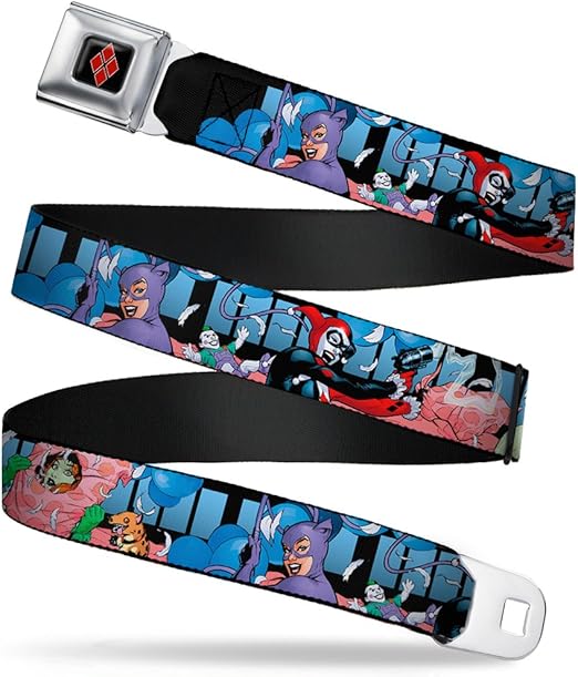 Buckle-Down Seatbelt Belt - Catwoman/Harley Quinn/Poison Ivy Pillow Fight - 1.0