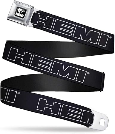 Buckle-Down Kids' Standard Seatbelt Belt Hemi, 1.0