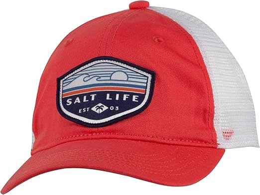 Salt Life The Flash Youth Mesh Hat, Sunburst, OSFM