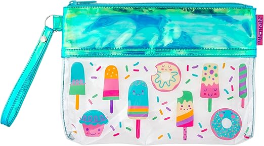 Stephen Joseph Kids' Toddler Iridescent Pouch, Sweets