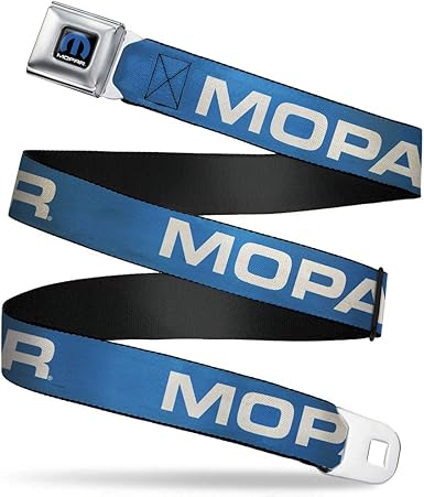 Buckle-Down Kids' Standard Seatbelt Belt Mopar, 1.0