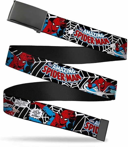 Buckle-Down Web Belt - Spider-Man in Action2 w/AMAZING SPIDER-MAN