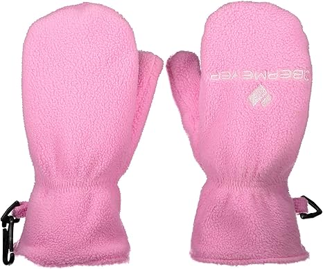 Obermeyer Kids Finley Fleece Mitten (Little Kids/Big Kids) Pinkies Up MD (9-10 Yrs)