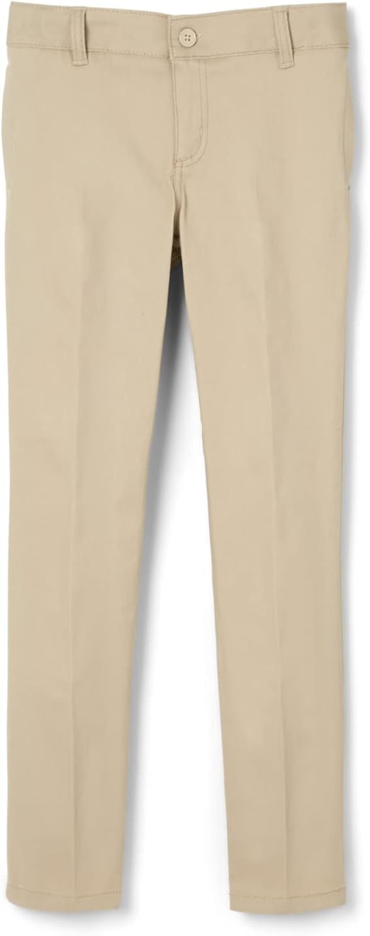 French Toast Girls' Skinny Fit Stretch Twill Pant