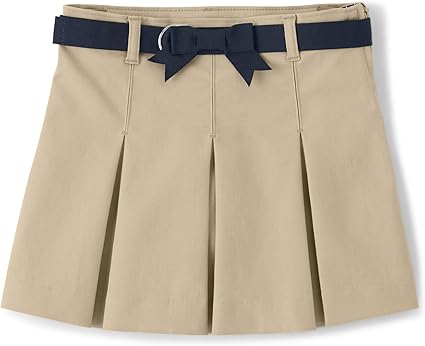 Gymboree Girls' and Toddler Twill Pleated Skort